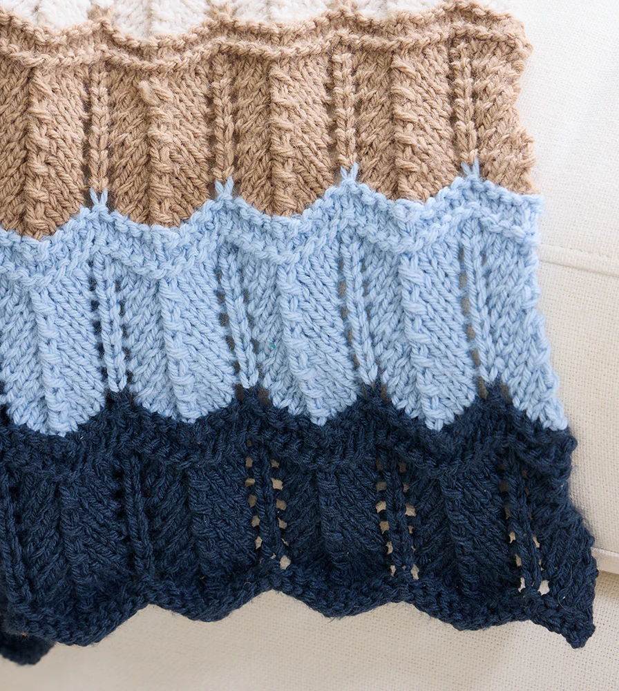 Rippled Tranquility Blanket - Image 6