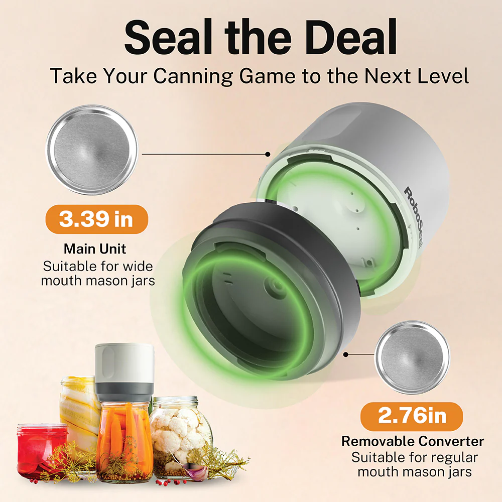 RoboSeal Jar Vacuum Sealer - Image 3