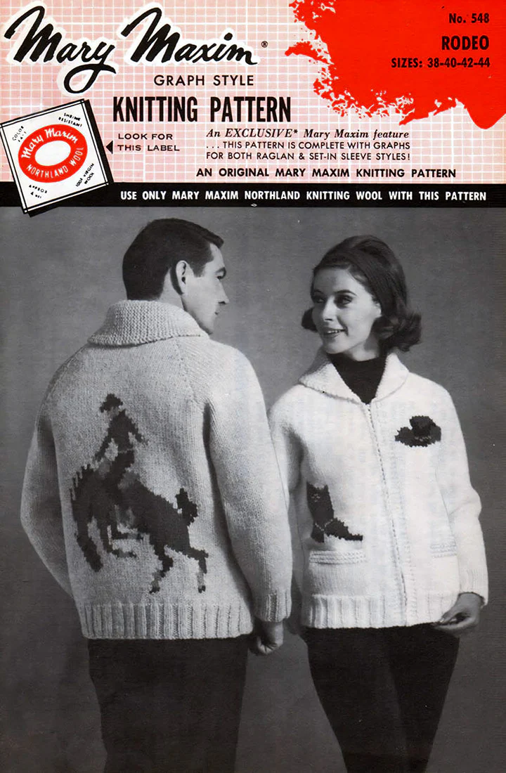 Rodeo Ladies' and Youth Cardigan Pattern - Image 3