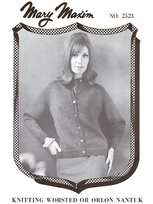 Round Neck Cardigan Pattern - Image 2