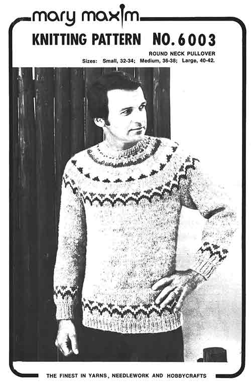 Round Neck Pullover Pattern - Image 2