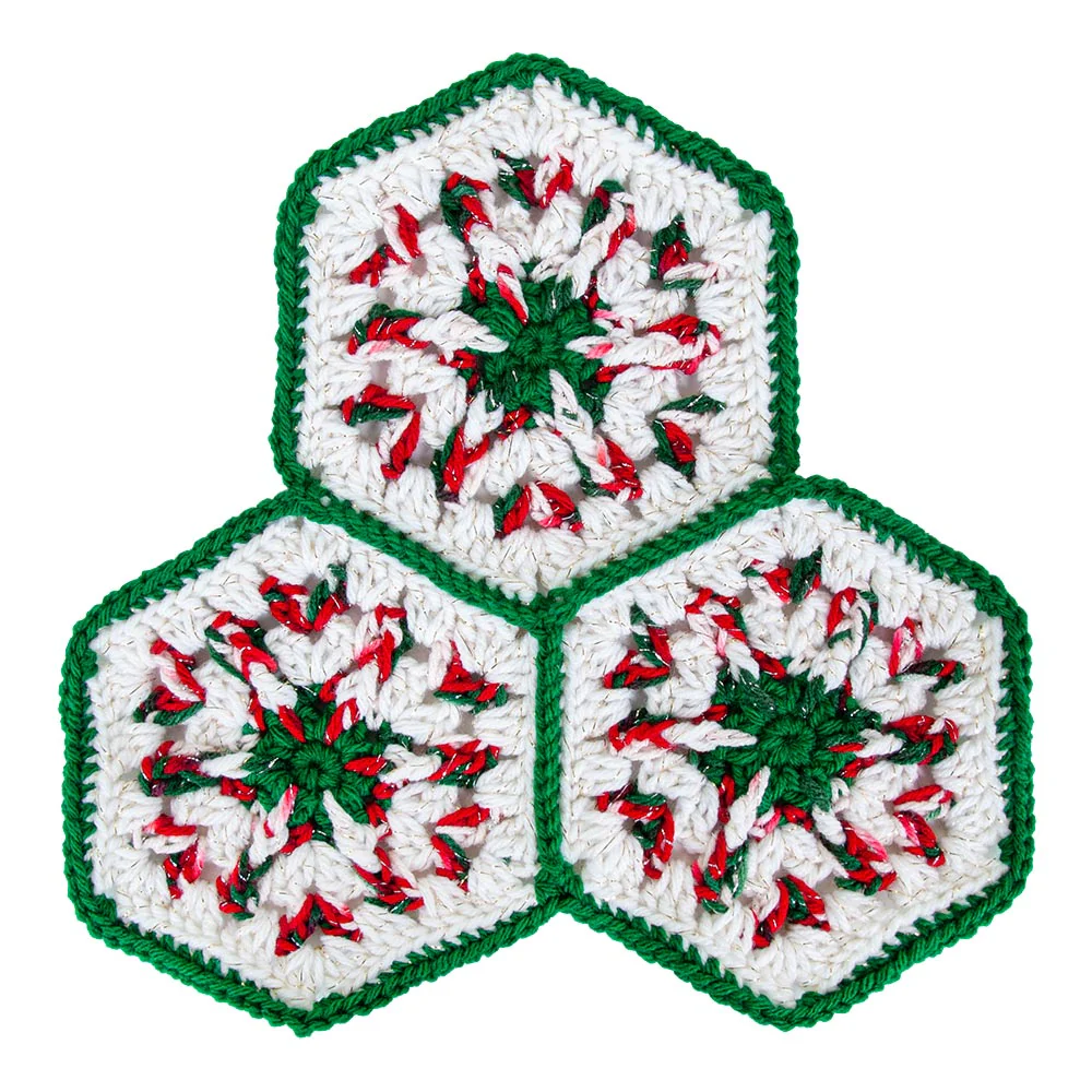 Rustic Snowflake Tree Skirt Kit - Image 3