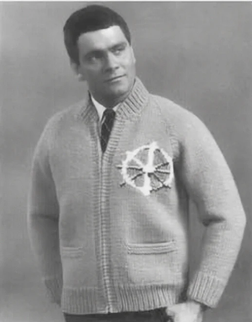 Men's Sail Boat Cardigan Pattern - Image 4
