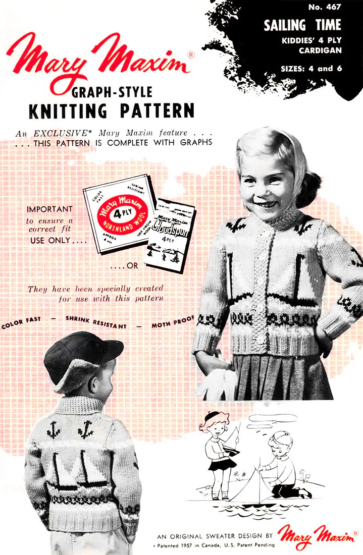 Sailing Time Cardigan Pattern - Image 3