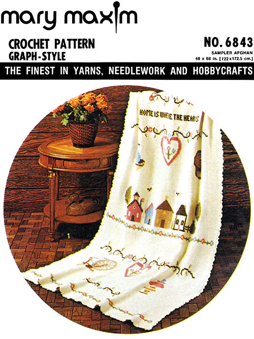 Sampler Americana Afghan Pattern - Image 2