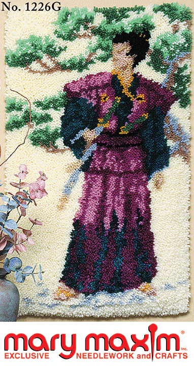 Samurai Rug Pattern