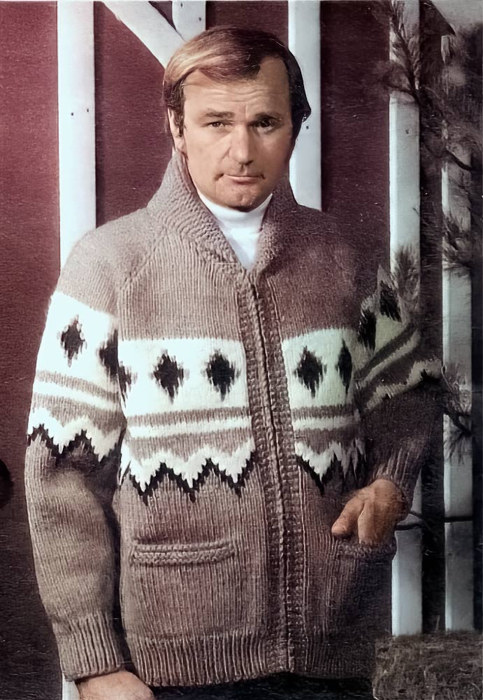Men's or Ladies' Saranac Cardigan Pattern - Image 3