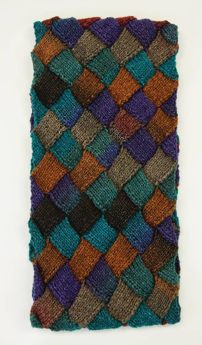 Saturate Entrelac Cowl Pattern - Image 2