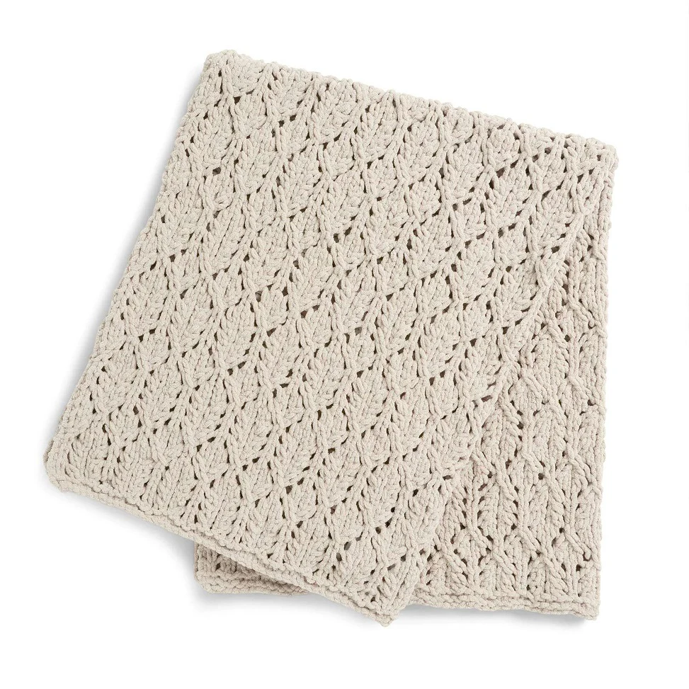 Sea of Lace Knit Blanket - Image 2