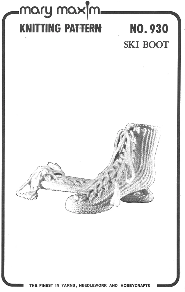 Ski Boot Pattern - Image 2