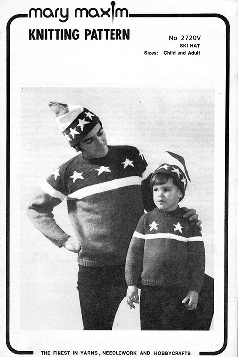 Stars and Stripes Ski Hat Pattern - Image 2