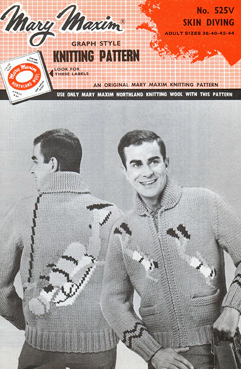 Skin Diving Cardigan Pattern - Image 2