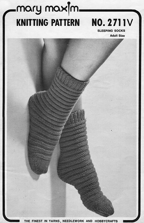 Sleeping Socks Pattern - Image 2