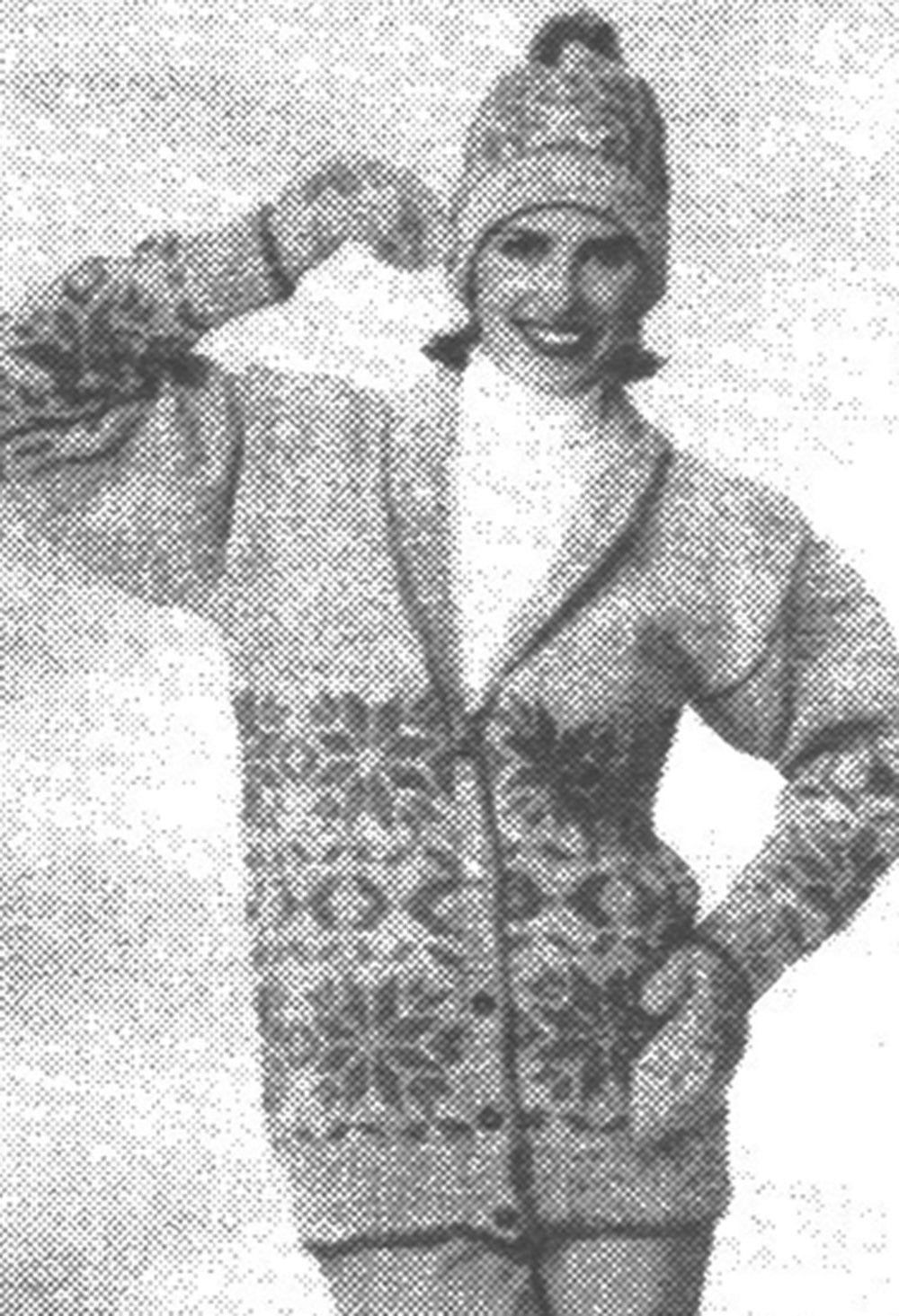 Snowflake Cardigan Pattern - Image 2
