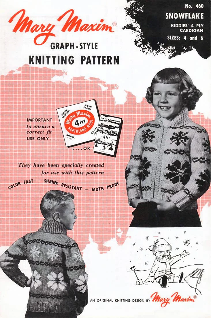 Snowflake Cardigan Pattern - Image 2