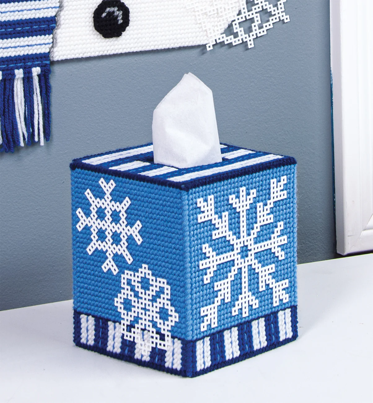 Snowflakes Ensemble Plastic Canvas Kit - Image 3