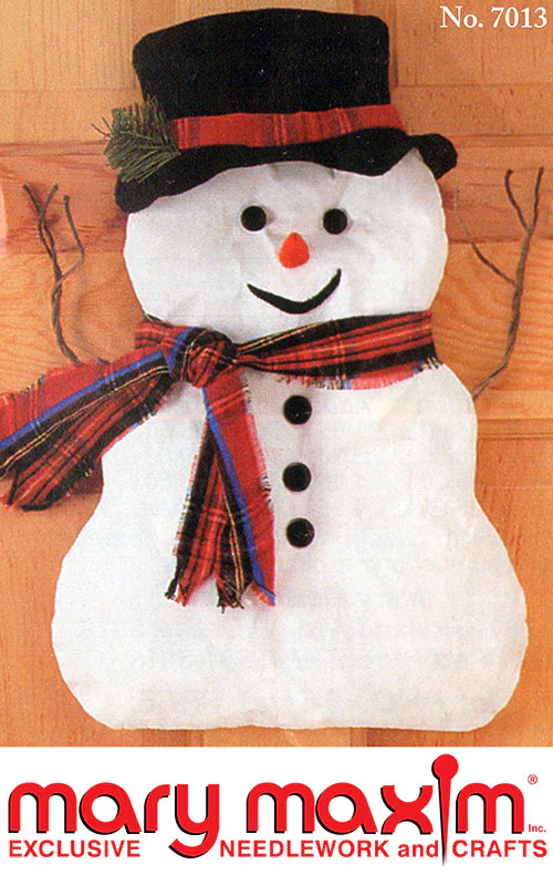 Snowman Wall Hanging Pattern