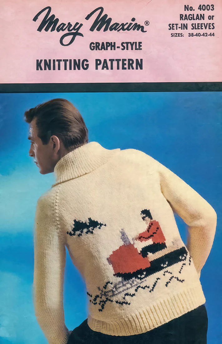 Snowmobile Cardigan Pattern - Image 3