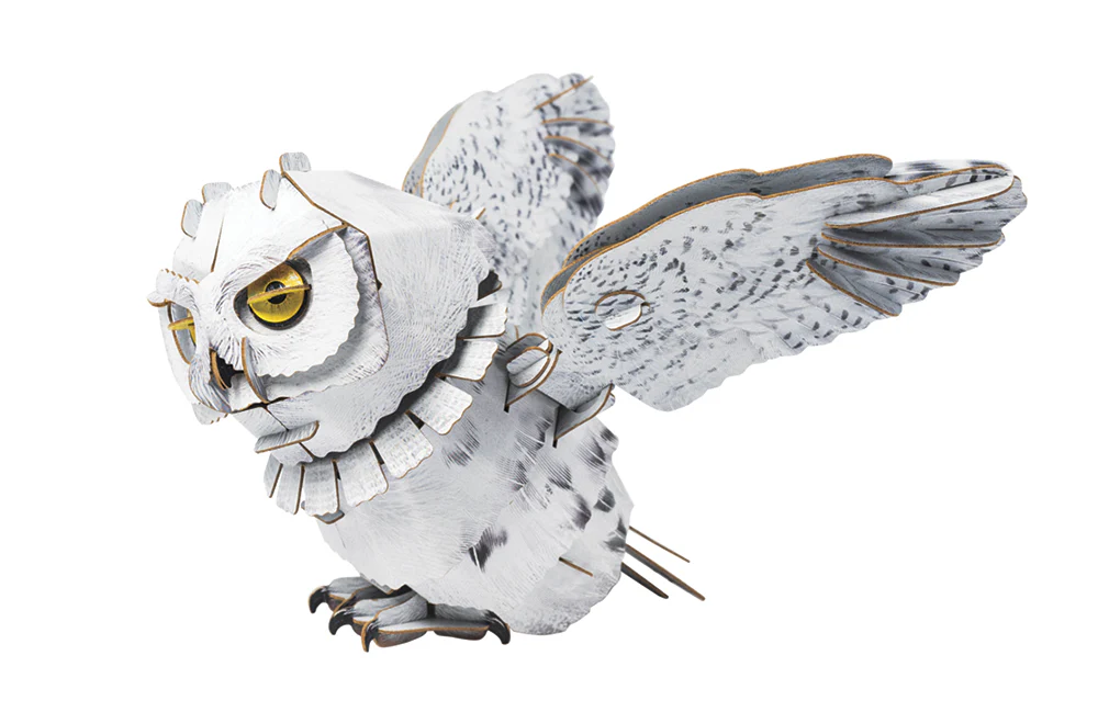 Snowy Owl 3D Bird Puzzle - Image 3