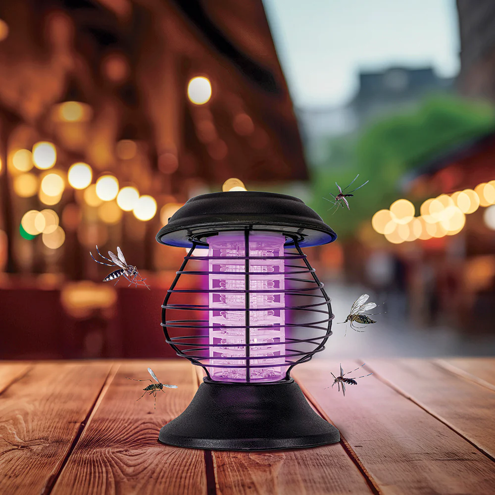 Solar Insect Zapper Lantern Stake
