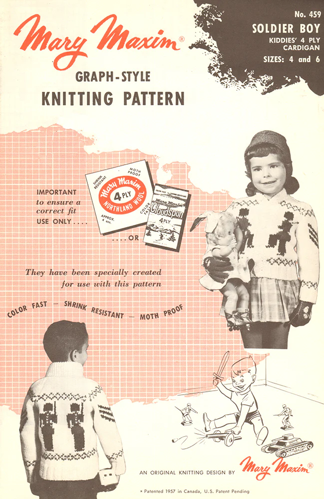 Soldier Boy Cardigan Pattern - Image 3