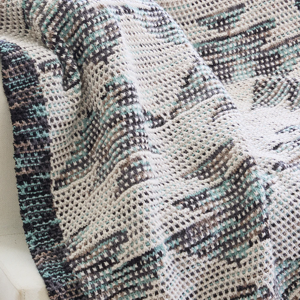 Southwest Motif Mosaic Blanket - Image 2
