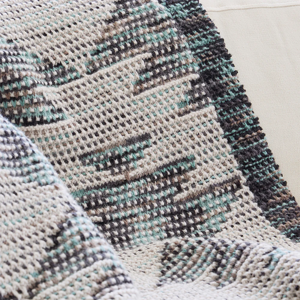 Southwest Motif Mosaic Blanket - Image 3