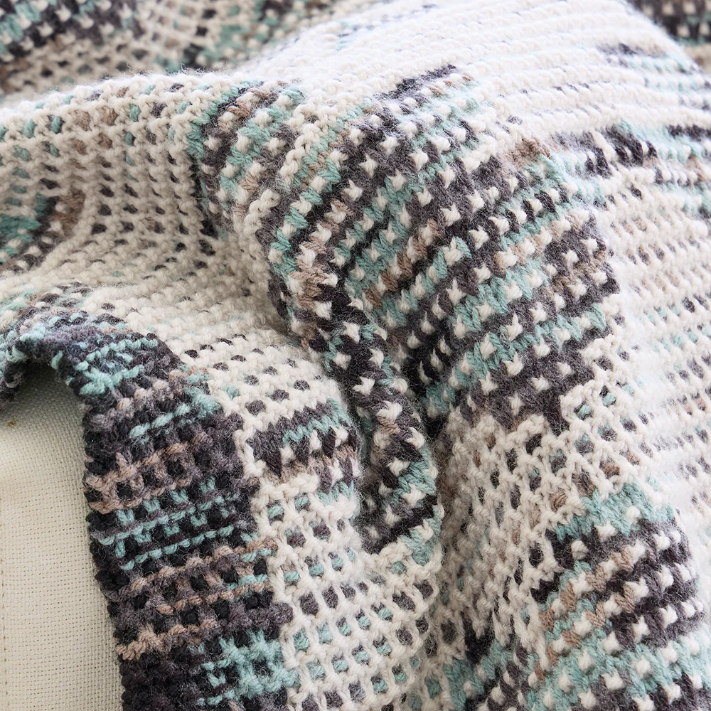 Southwest Motif Mosaic Blanket - Image 5