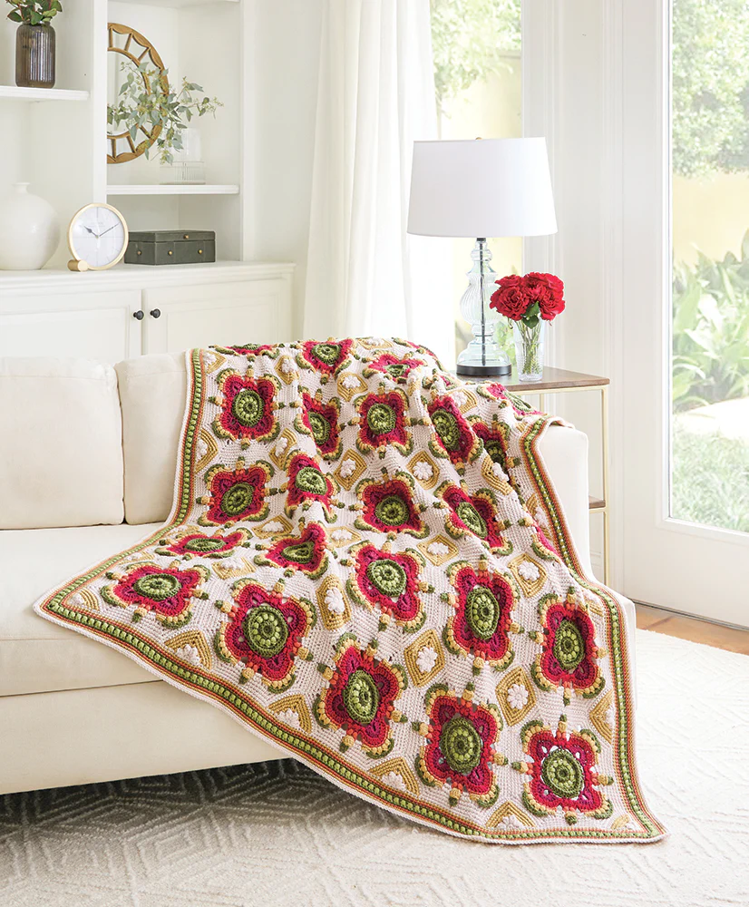Spanish Tile Throw - Image 2