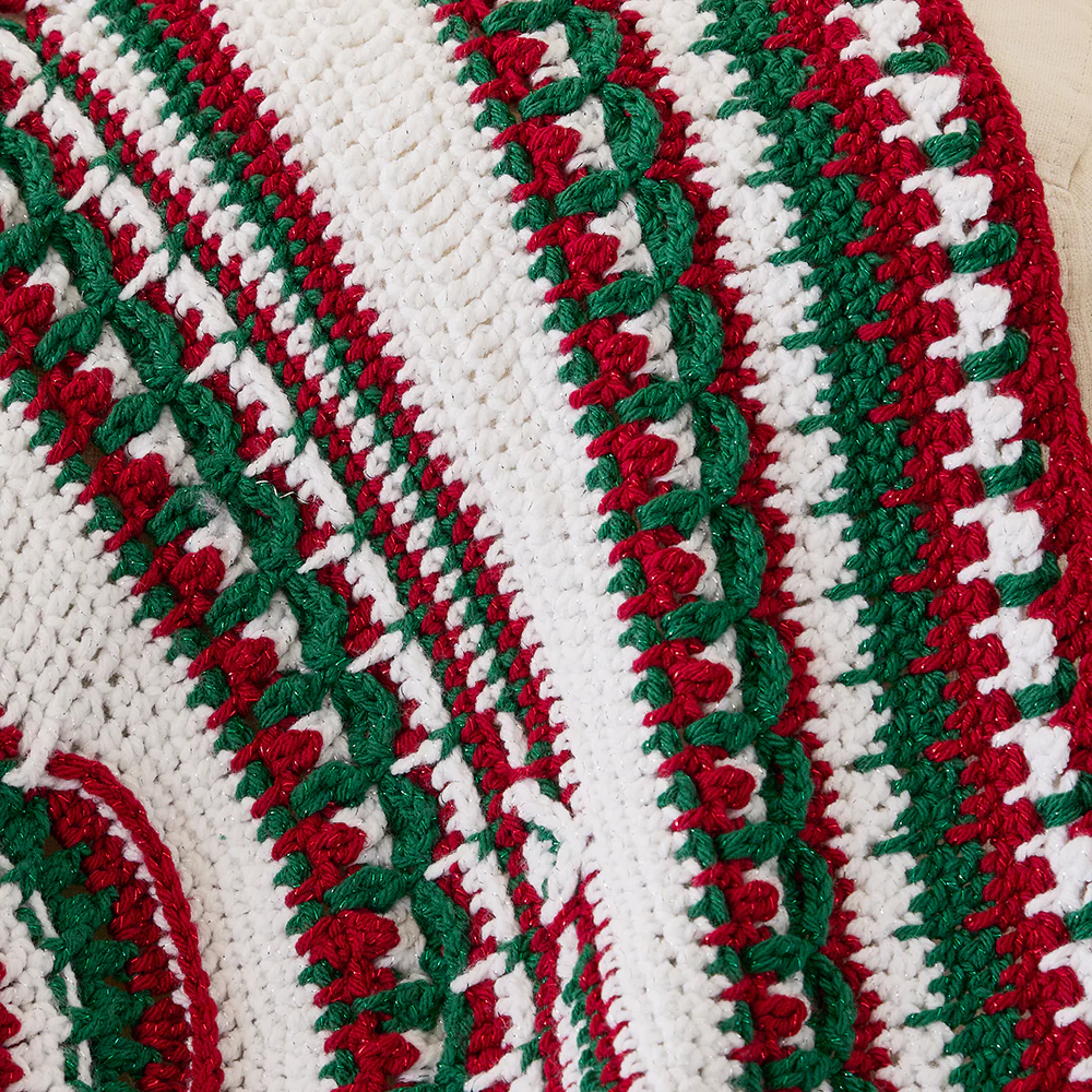 Sparkle Mandala Throw - Ruby/Emerald - Image 5