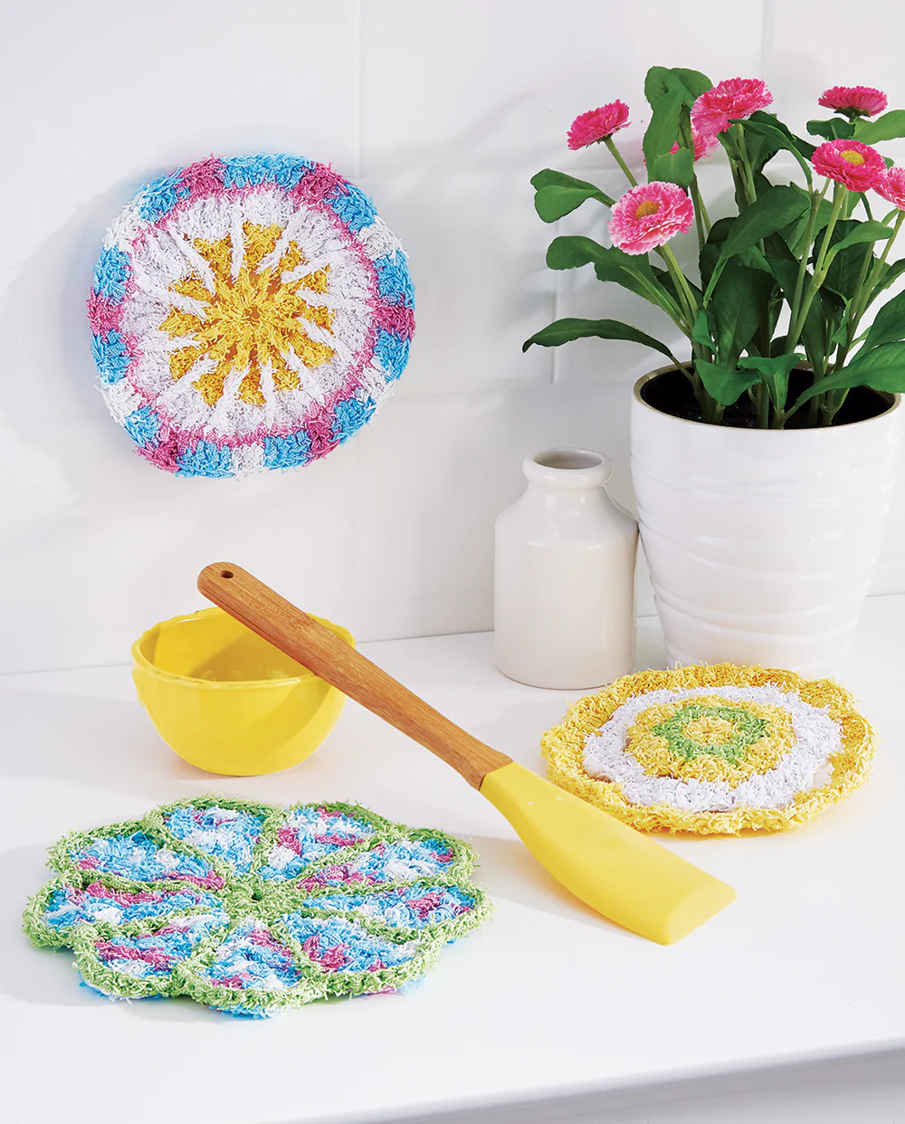 Spring Garden Scrubbies Pattern - Image 2