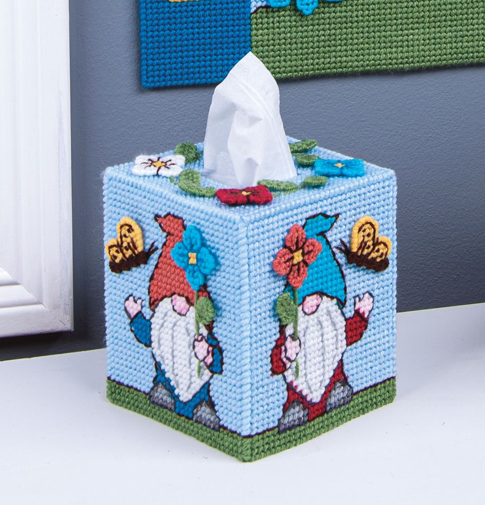Spring Gnomes Plastic Canvas Ensemble - Image 3