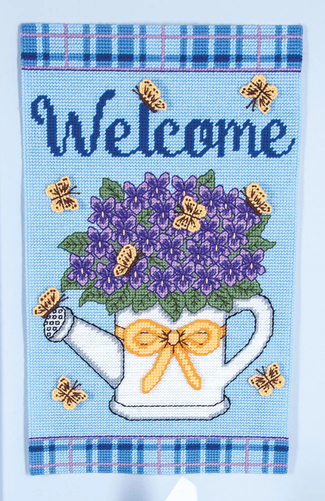 Spring Welcome Plastic Canvas Ensemble Kit - Image 2