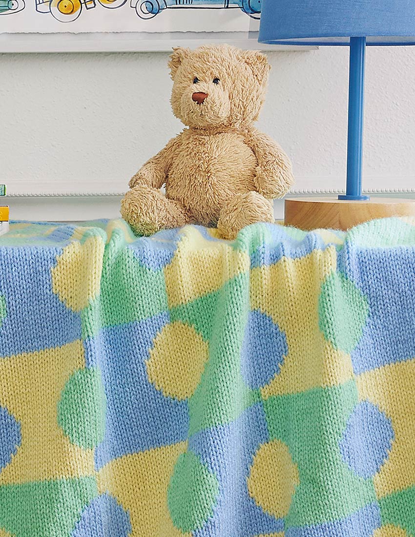 Springtime Stroll Baby Blanket Pattern - Image 2