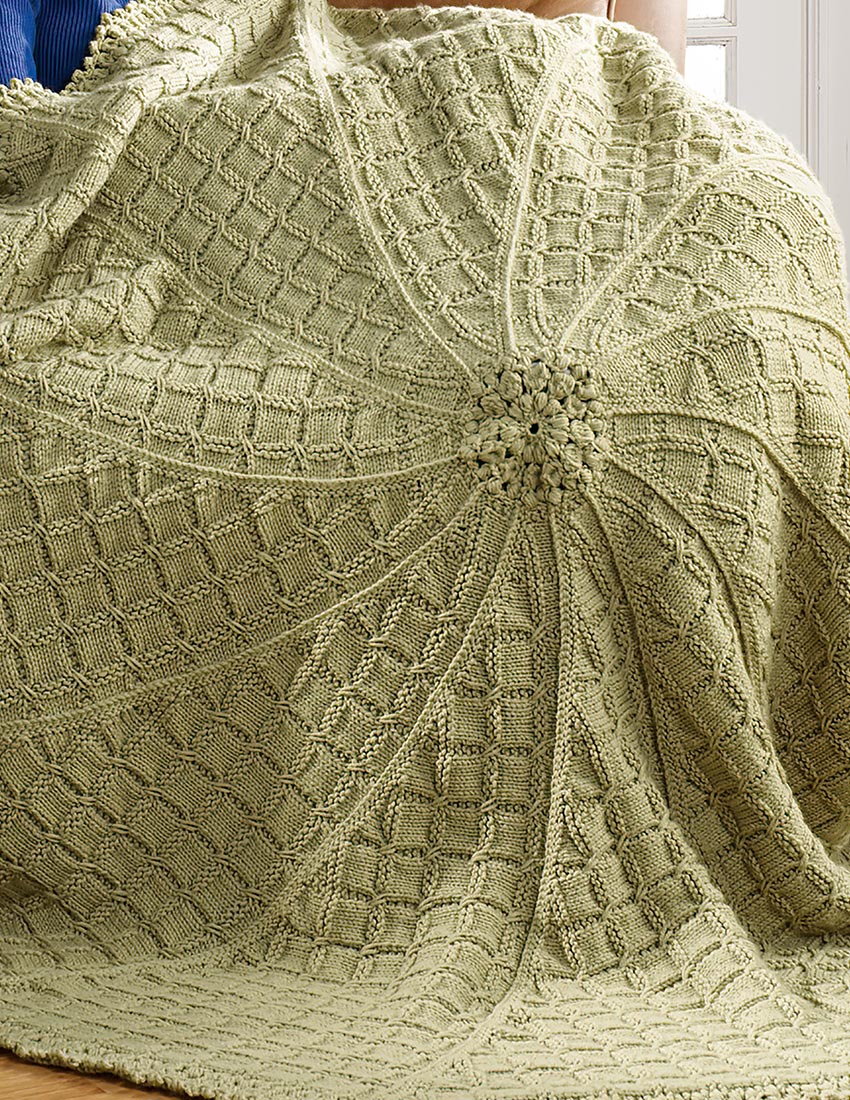 Squared Pinwheel Afghan Pattern - Image 2