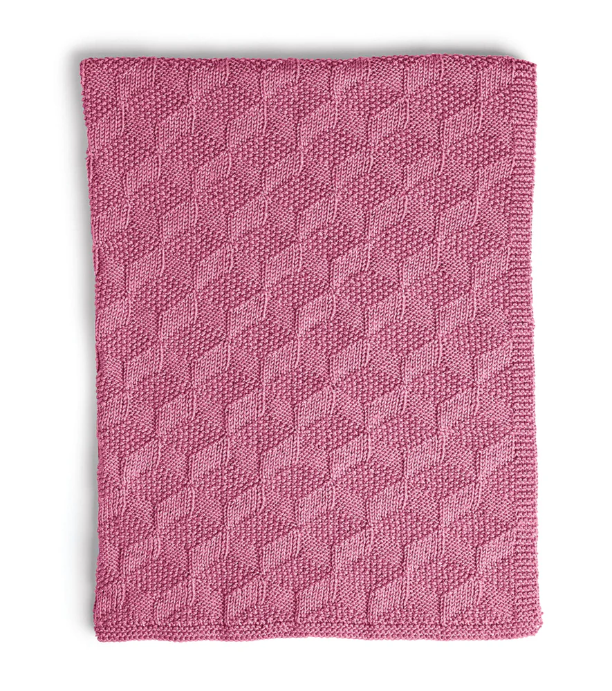 Stack Up Blocks Knit Blanket - Image 2
