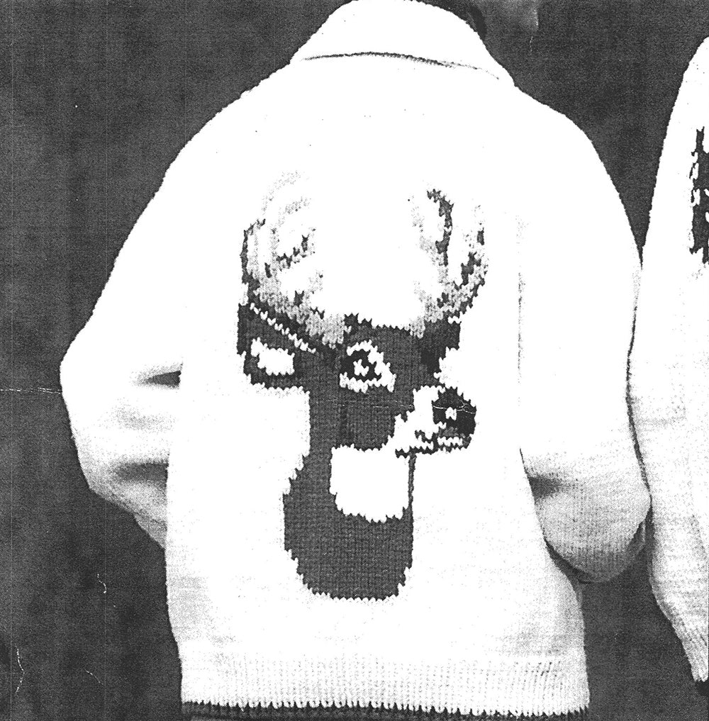 Stag Head Jacket Pattern - Image 2