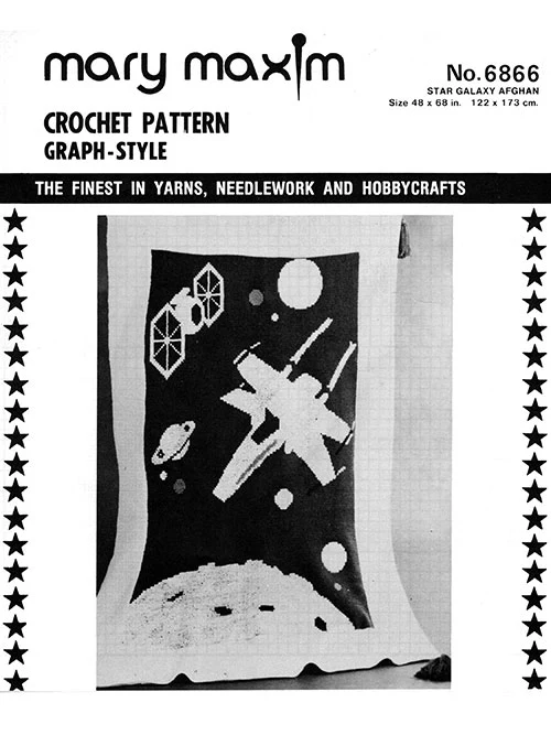Star Galaxy Afghan Pattern - Image 2