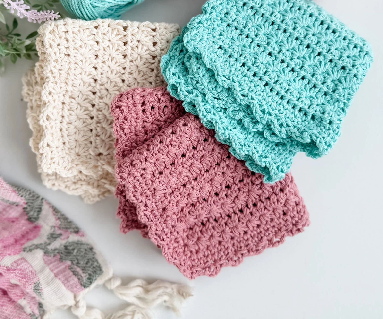Star Stitch Dishcloths - Image 3