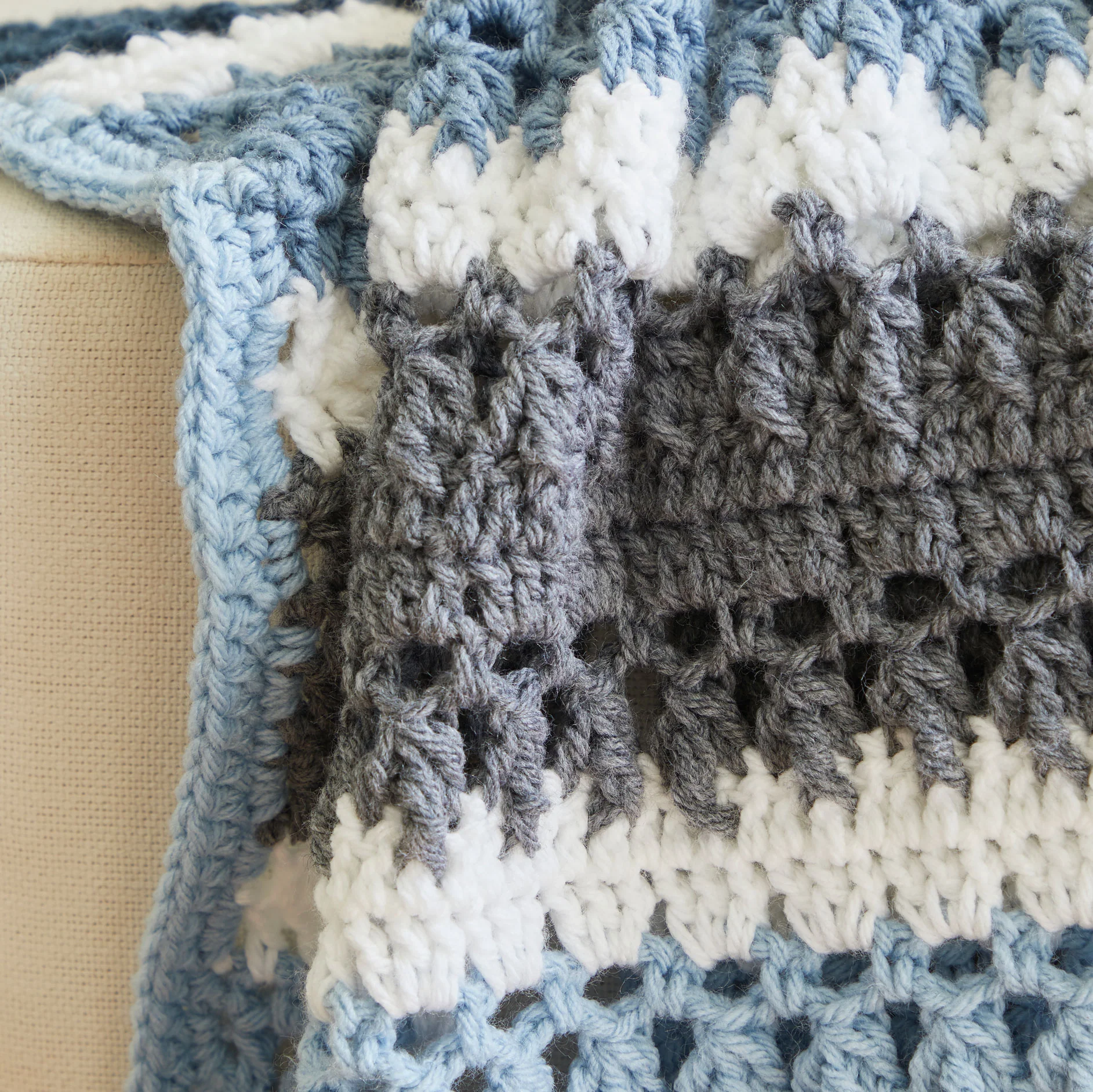 Stripe Upon Stripe Afghan - Image 4