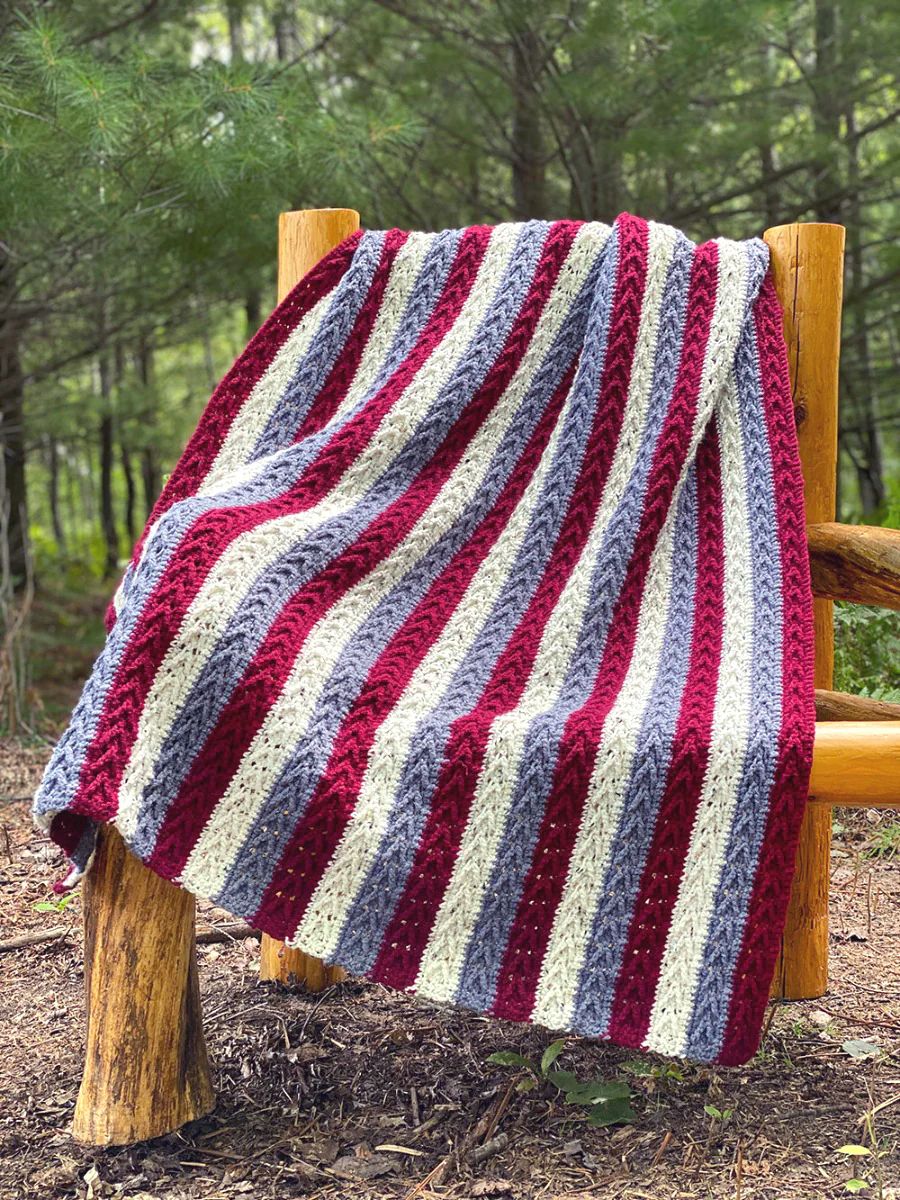 Striped Arrowhead Throw - Image 5