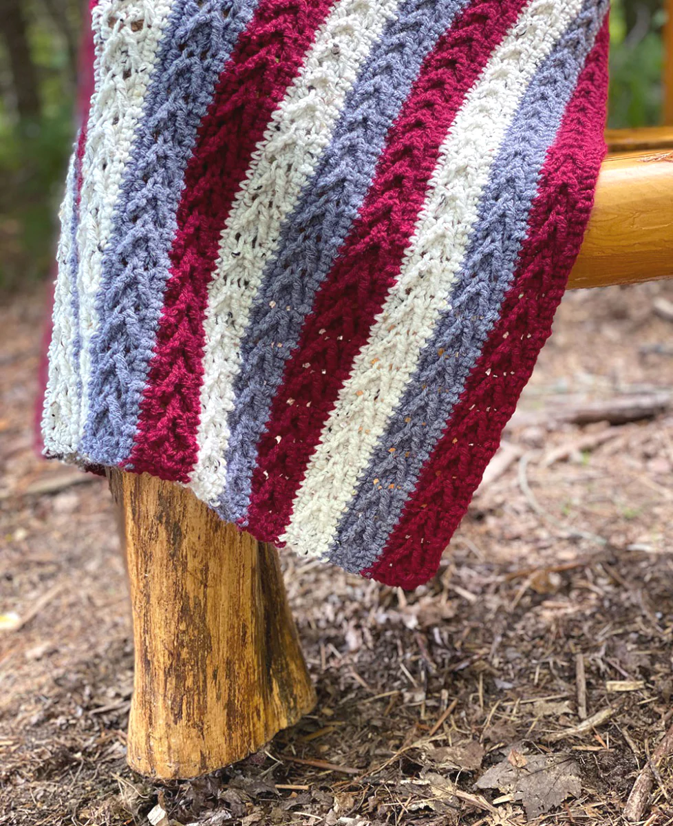 Striped Arrowhead Throw - Image 6