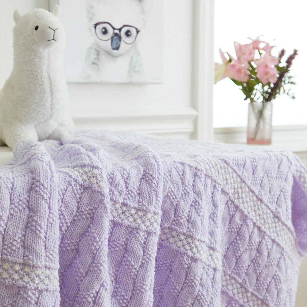 Stripes and Stars Baby Blanket Pattern - Image 3