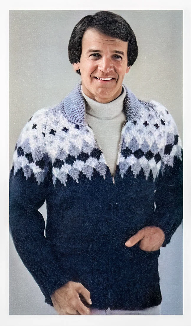 Sun Valley Men's Cardigan Pattern - Image 2