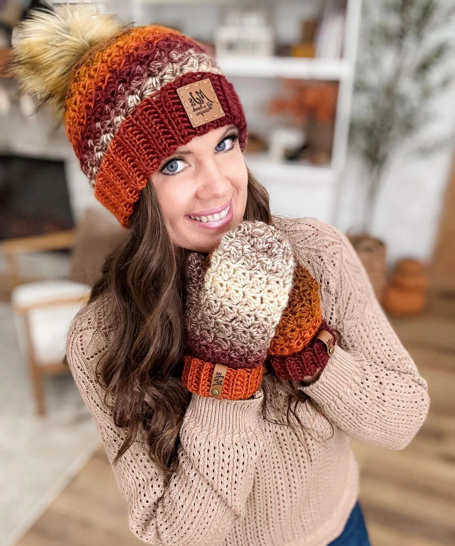 Suzette Mittens & Fingerless Gloves - Image 10