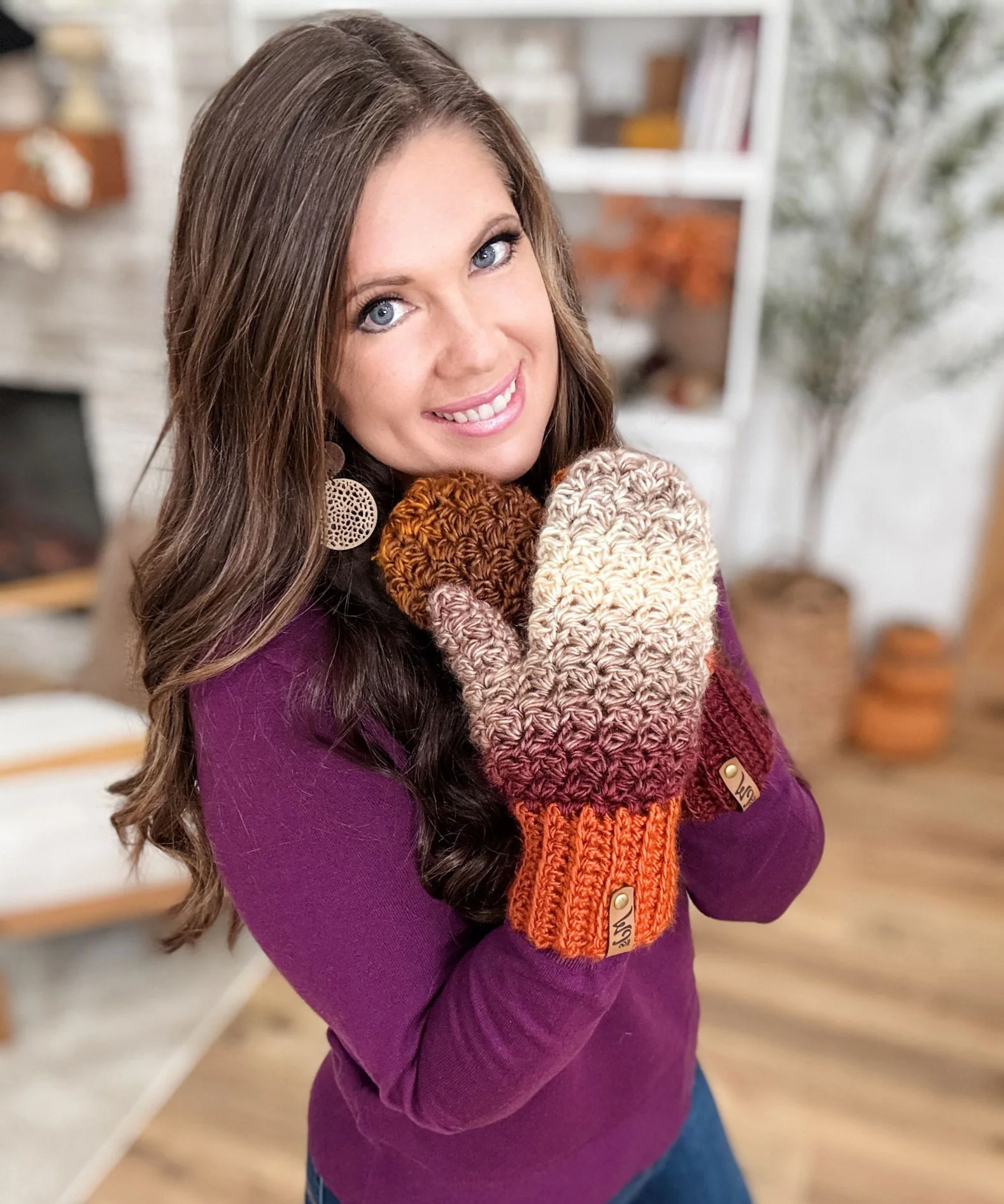 Suzette Mittens & Fingerless Gloves - Image 8