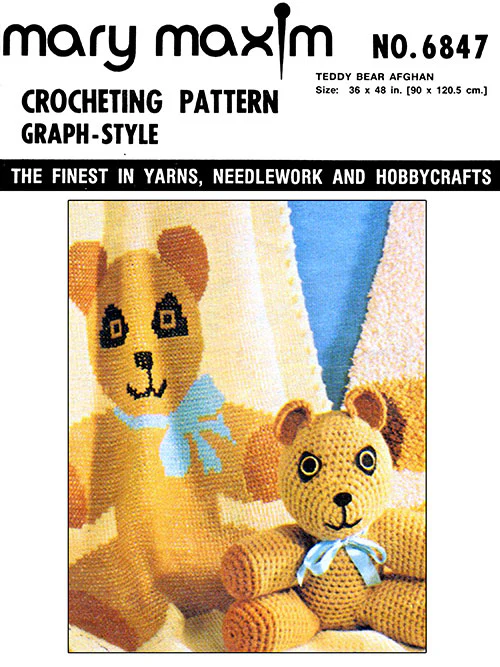 Teddy Bear Afghan Pattern - Image 3