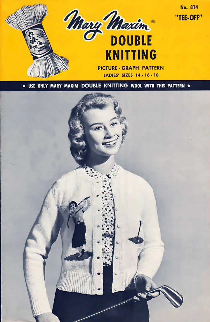Tee Off Ladies Cardigan Pattern - Image 2