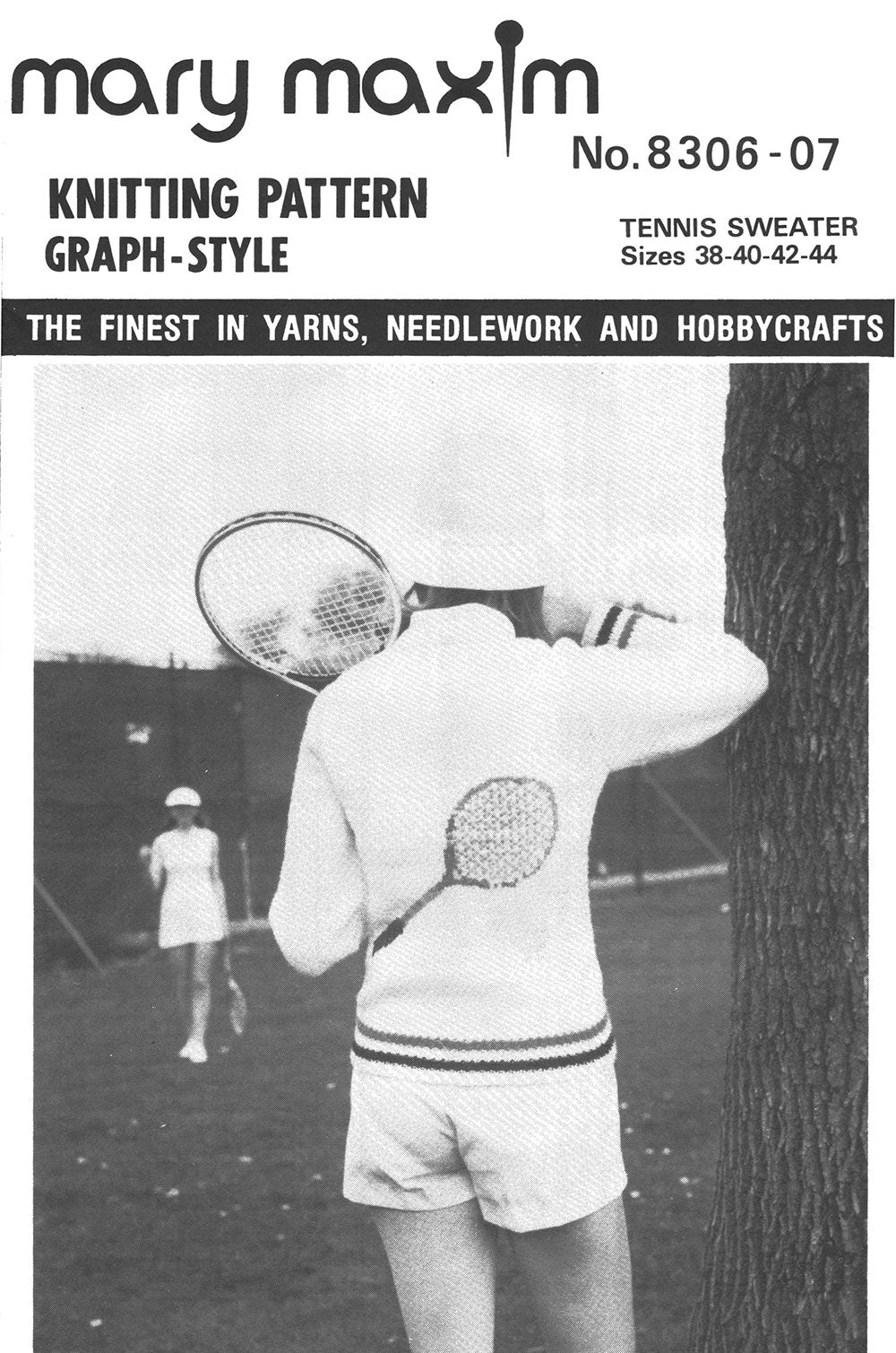 Tennis Sweater Pattern (Sizes 38-44) - Image 2