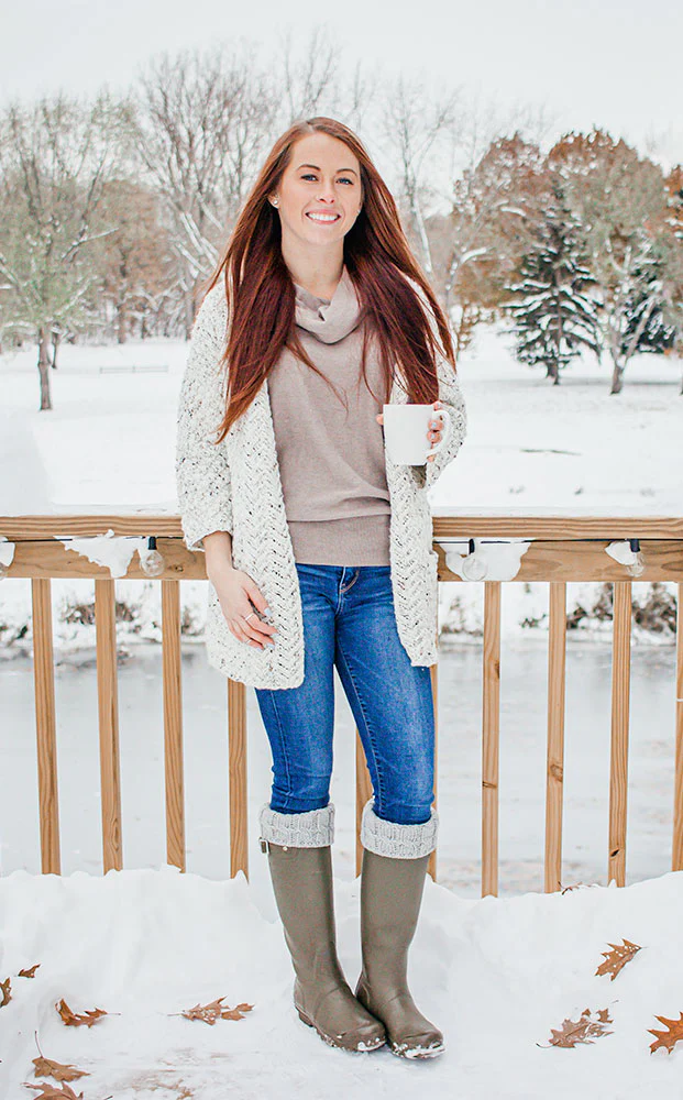 Texture & Lace Sweater - Image 3